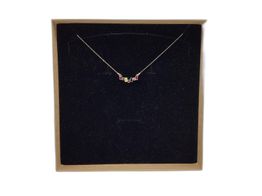 cadena oro 18k con circonita 22cm 