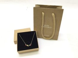 cadena oro 18k con circonita 22cm 