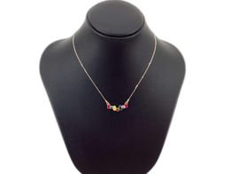 cadena oro 18k con circonita 22cm 