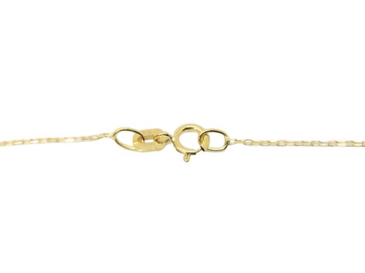 cadena oro 18k con circonita 22cm 