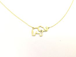 cadena oro 18k con circonita 22cm 