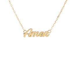 corrente ouro 18k com pedra con diamante 22cm 