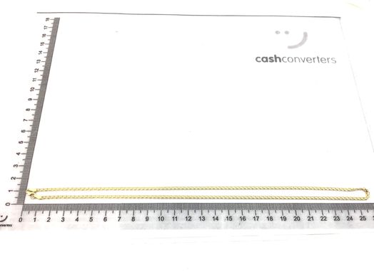 cadena oro 18k 25cm 