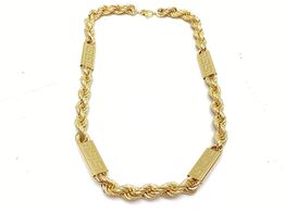 cadena oro 18k 30cm 