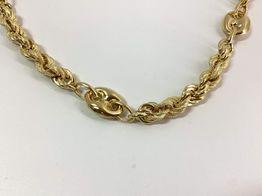 cadena oro 18k 30cm 
