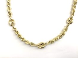 cadena oro 18k 30cm 