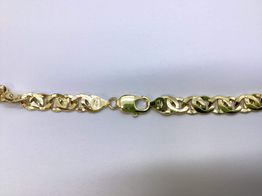 corrente ouro 18k con sem pedra 30cm 