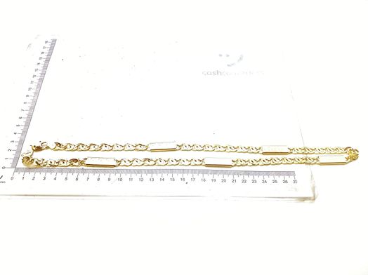 corrente ouro 18k con sem pedra 30cm 