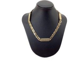 corrente ouro 18k con sem pedra 30cm 