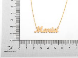 cadena oro 18k con circonita 21cm 