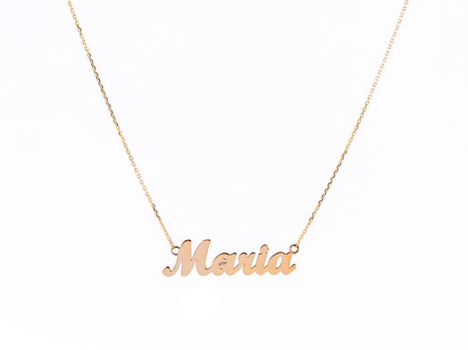 cadena oro 18k con circonita 21cm 