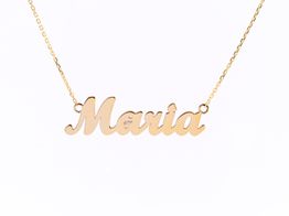 cadena oro 18k con circonita 21cm 
