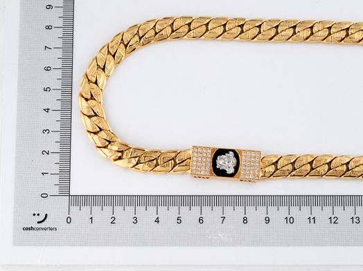 cadena oro 18k 35cm 