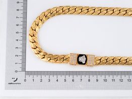 cadena oro 18k 35cm 