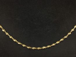 cadena oro 18k 30cm 