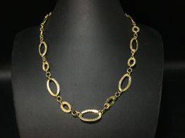 cadena oro 18k 22cm 