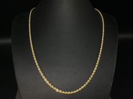 cadena oro 18k 30cm 