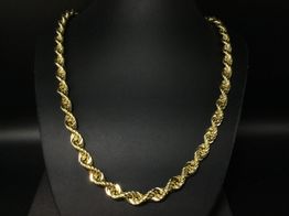 cadena oro 18k 30cm 