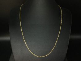 cadena oro 18k 24cm 