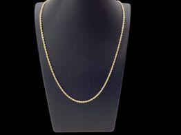 cadena oro 18k 30cm 