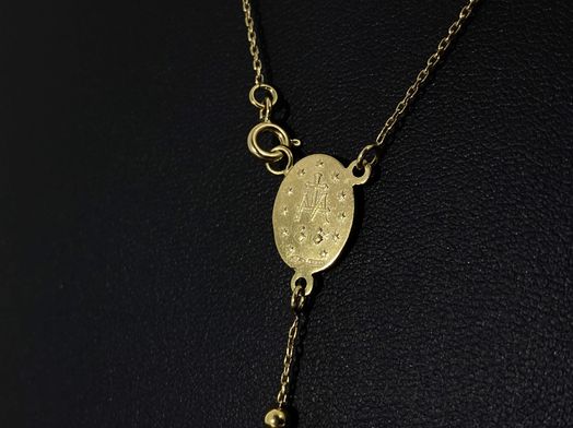 cadena oro 18k 31cm 