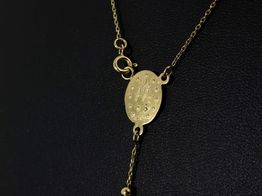 cadena oro 18k 31cm 