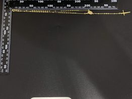 cadena oro 18k 31cm 