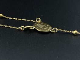cadena oro 18k 31cm 