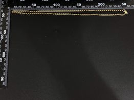 cadena oro 18k 27cm 