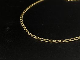 cadena oro 18k 27cm 