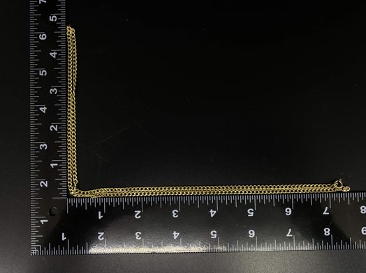 cadena oro 18k 31cm 