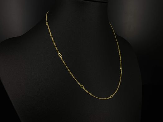 cadena oro 18k 20cm 
