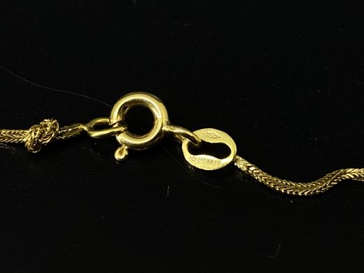 cadena oro 18k 21cm 