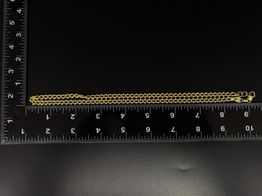cadena oro 18k 23cm 