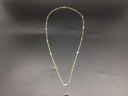 cadena oro 14k 33cm 