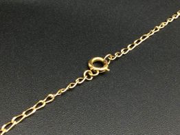 cadena oro 14k 33cm 