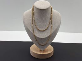 cadena oro 14k 35cm 