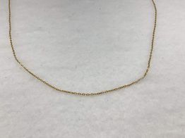 cadena oro 18k 21cm 