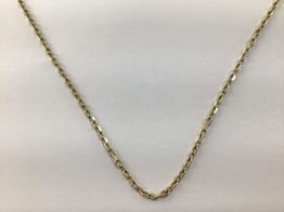cadena oro 18k 33cm 