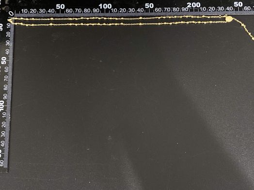 cadena oro 18k 32cm 