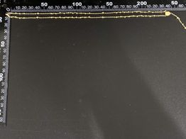 cadena oro 18k 32cm 