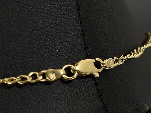 cadena oro 18k 25cm 