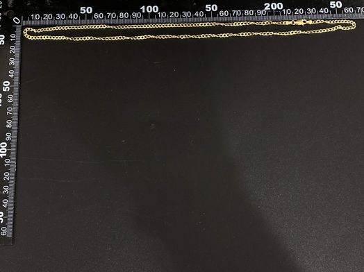 cadena oro 18k 25cm 