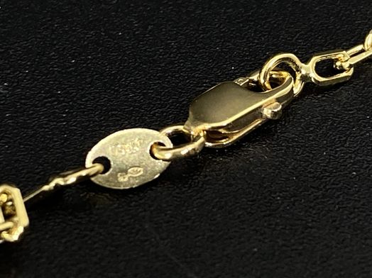 cadena oro 18k 24cm 