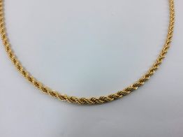 cadena oro 18k 30cm 