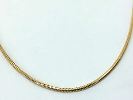 cadena oro 18k 21cm 