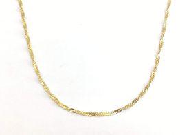 cadena oro 18k 24cm 