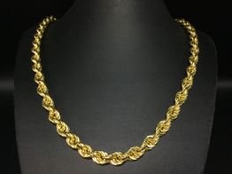 cadena oro 18k 30cm 