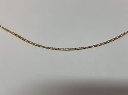 cadena oro 18k 30cm 