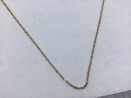 cadena oro 18k 28cm 